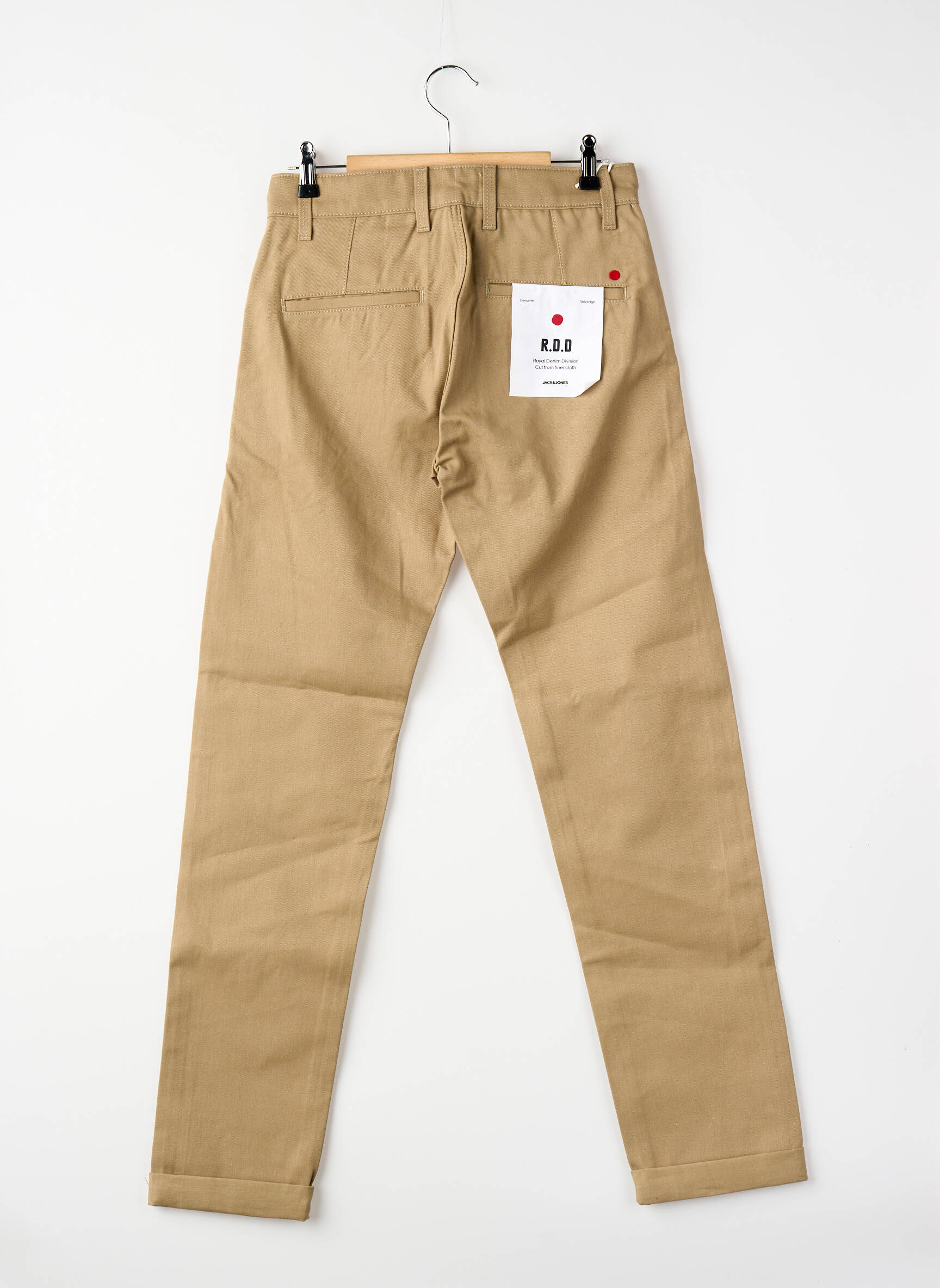 Tiesi kelnė raudona JACK & JONES vyras