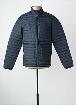 Pūkinė striukė mėlyna JACK & JONES vyras
