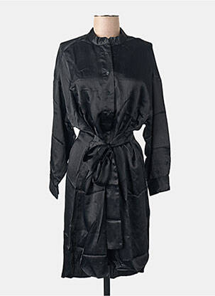 Trumpa suknelė juodas ASTRID BLACK LABEL moteris