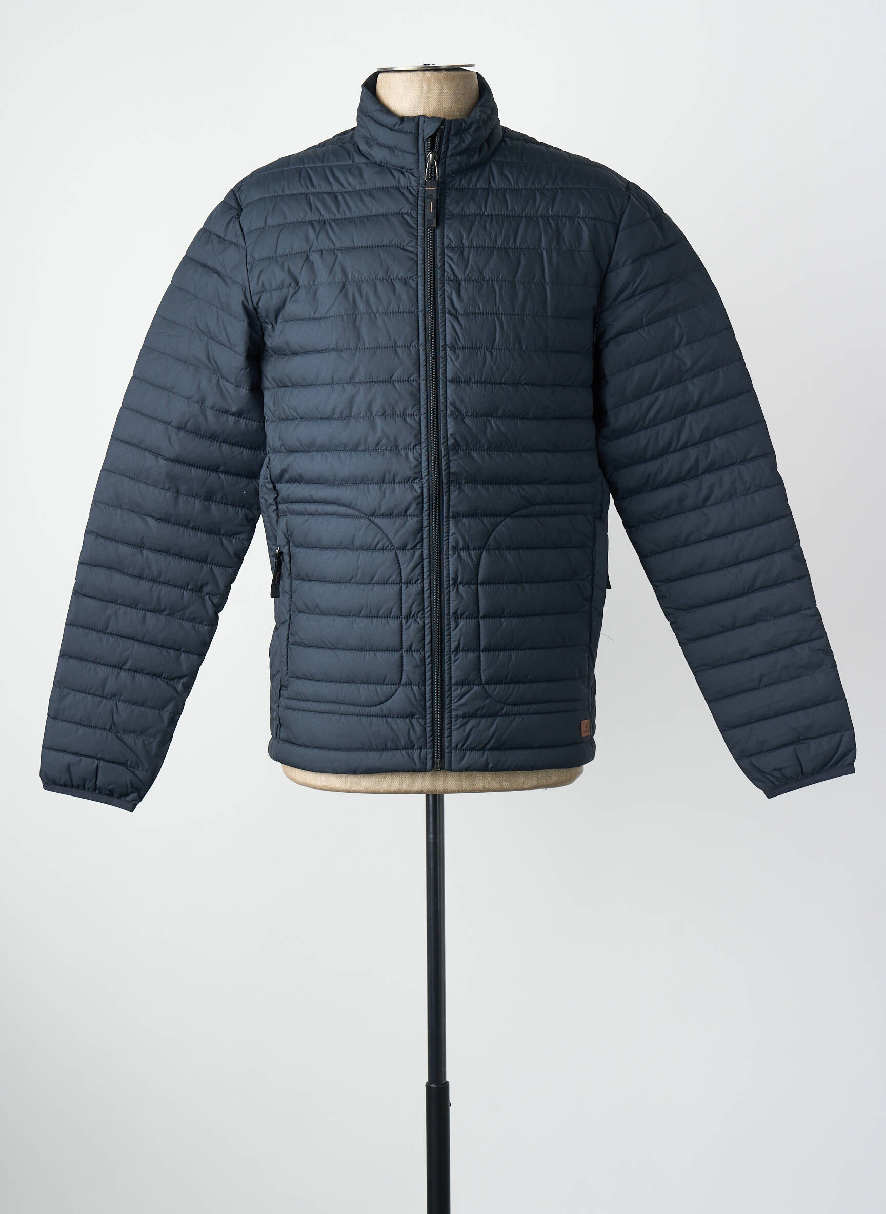 Pūkinė striukė mėlyna JACK & JONES vyras
