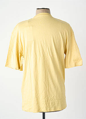T-marškinys geltona JACK & JONES vyras