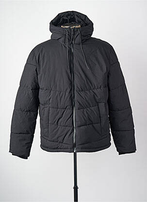 Pūkinė striukė juodas JACK & JONES vyras