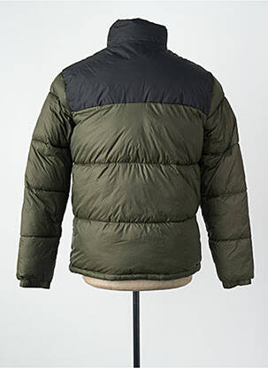 Pūkinė striukė žalias JACK & JONES vyras