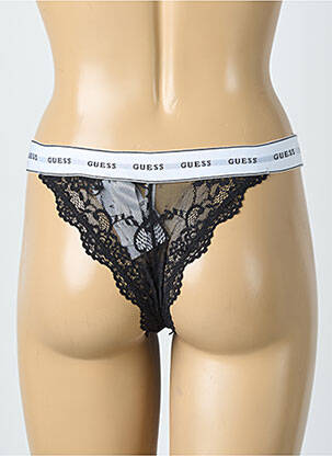 Tanga juodas GUESS moteris