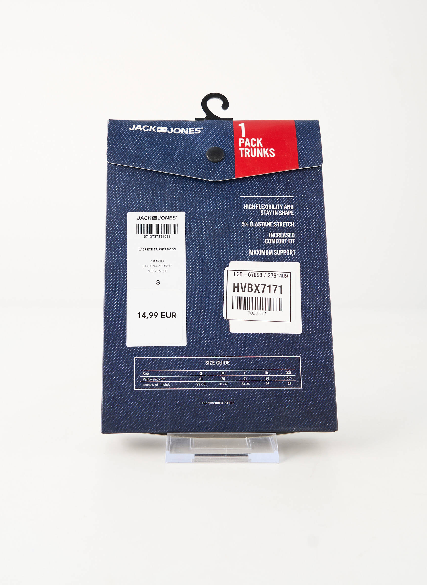 Bokseris rožinė JACK & JONES vyras