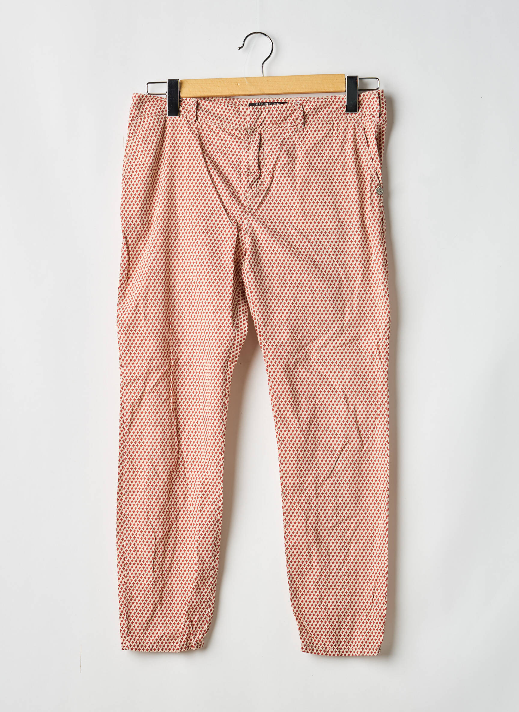 Chino kelnė raudona MAISON SCOTCH moteris