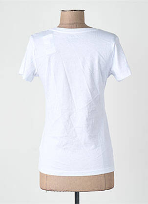 T-marškinys baltas MONSIEUR TSHIRT moteris