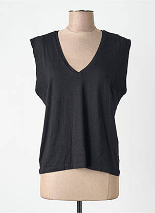 T-marškinys juodas ASTRID BLACK LABEL moteris