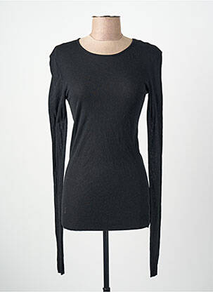 T-marškinys juodas ASTRID BLACK LABEL moteris