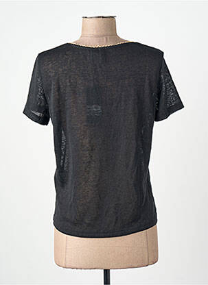 T-marškinys juodas VERO MODA moteris