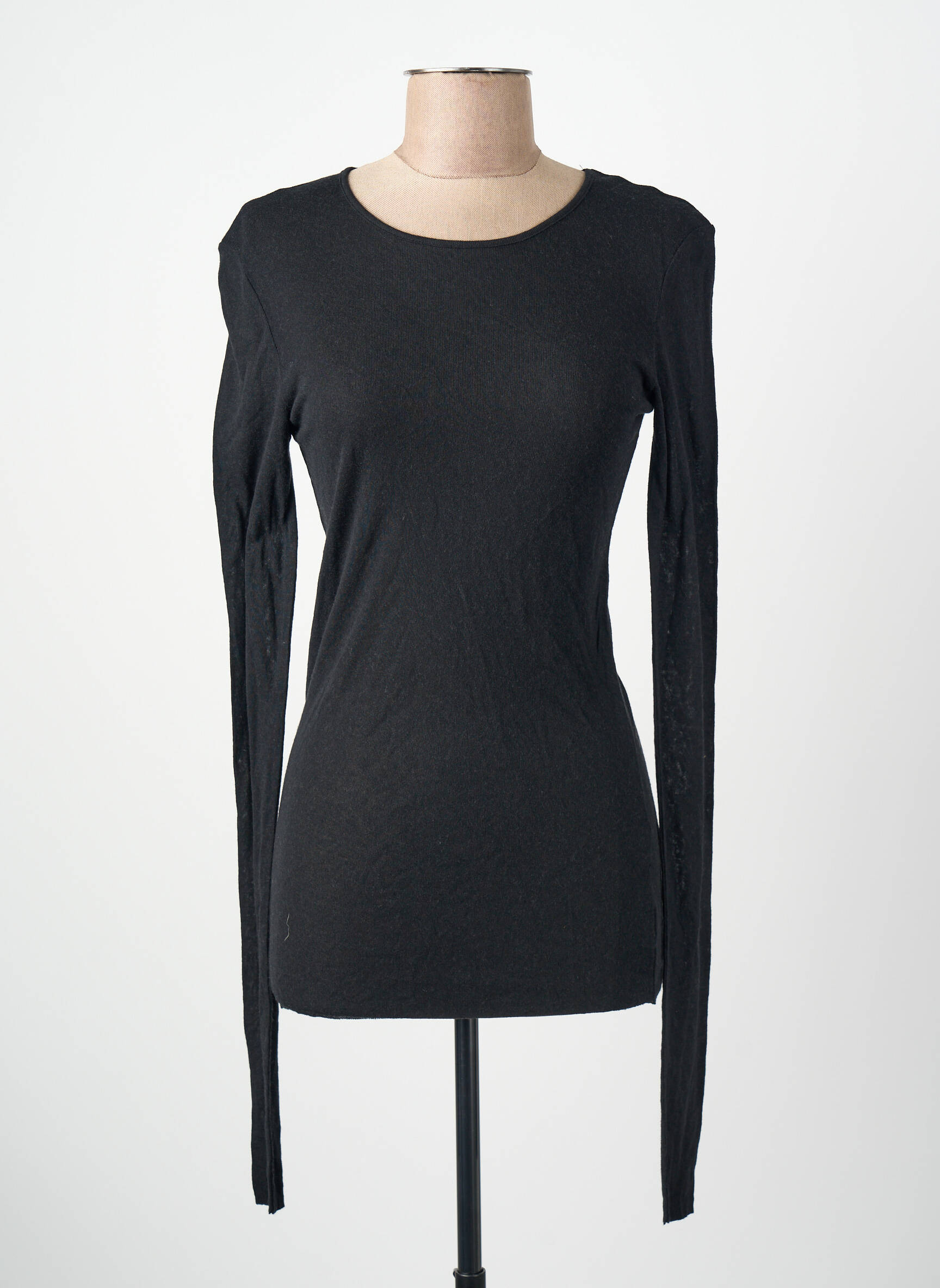 T-marškinys juodas ASTRID BLACK LABEL moteris