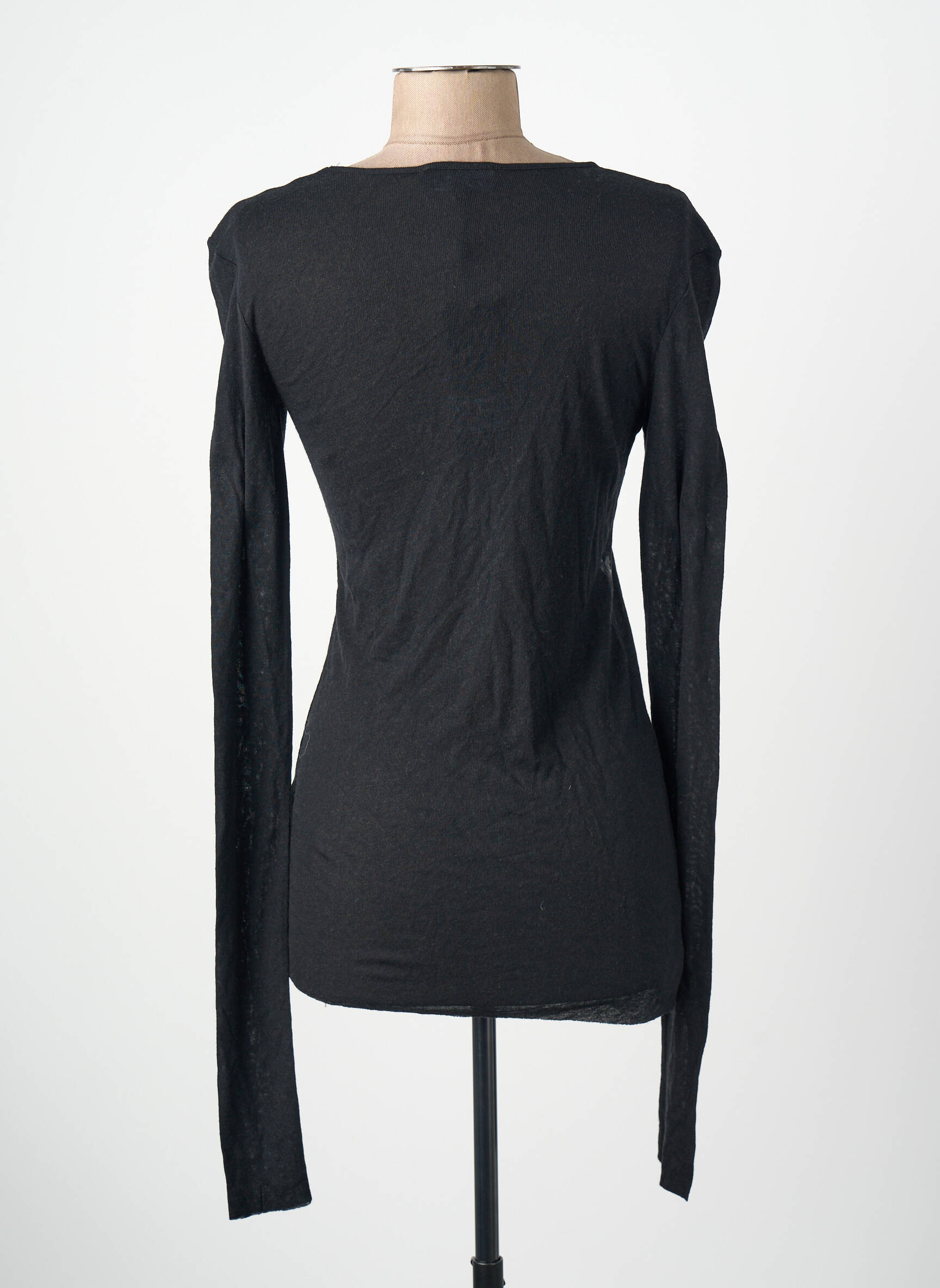 T-marškinys juodas ASTRID BLACK LABEL moteris