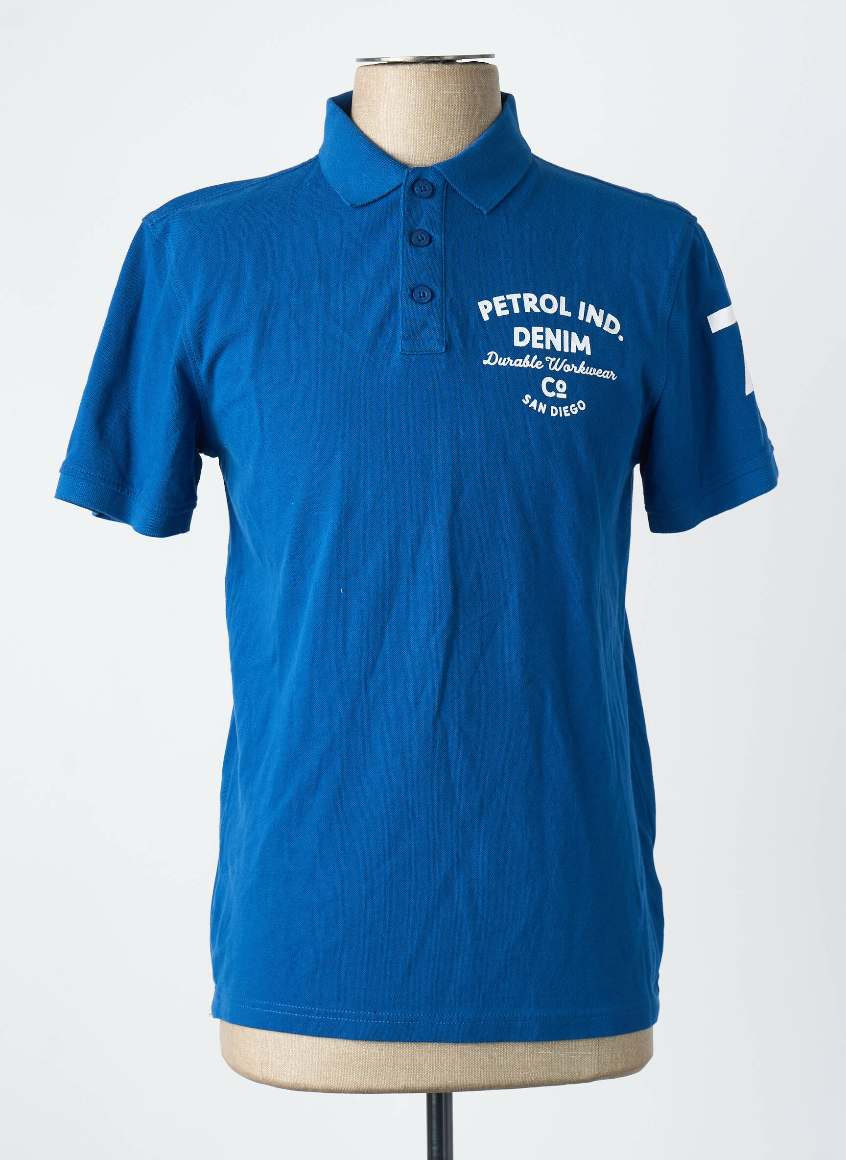 Polo mėlyna PETROL INDUSTRIES vyras