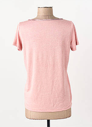 T-marškinys rožinė LES P'TITES BOMBES moteris