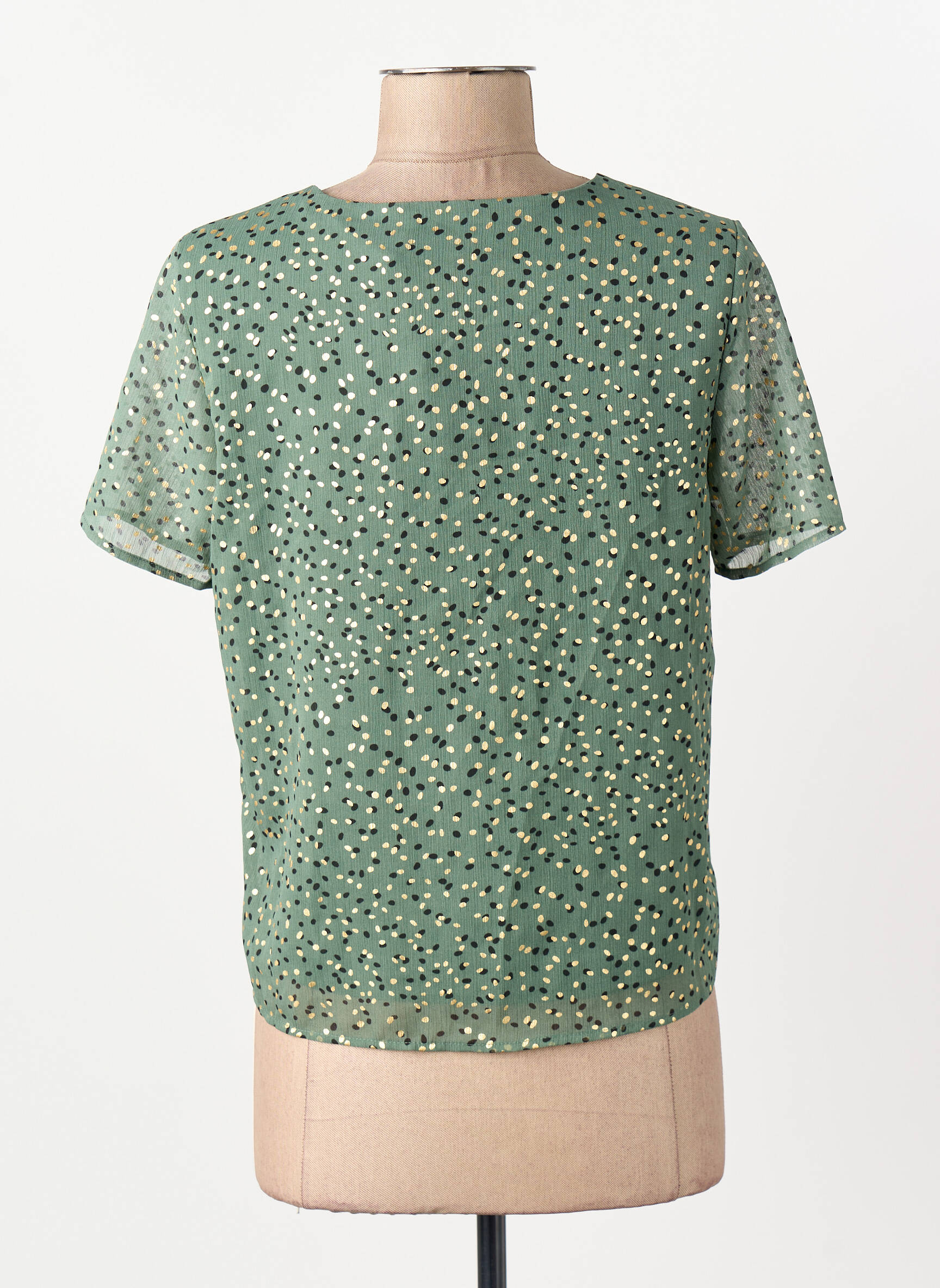 Moteriškas marškinys žalias VERO MODA moteris