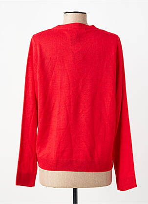 Megztinis raudona VERO MODA moteris