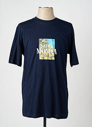 T-marškinys mėlyna JACK & JONES vyras