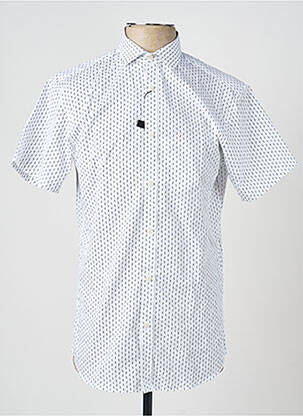 Trumpa rankovė marškiniai baltas JACK & JONES vyras