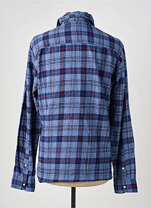 Ilgomis rankovėmis marškinys mėlyna JACK & JONES vyras