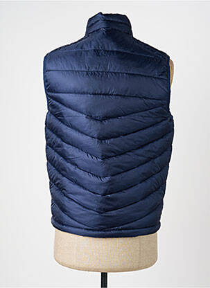 Pūkinė striukė mėlyna JACK & JONES vyras