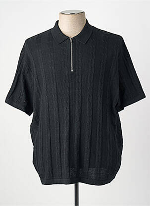 Polo juodas JACK & JONES vyras