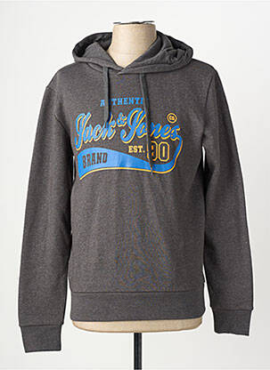 Kapišonas pilka JACK & JONES vyras