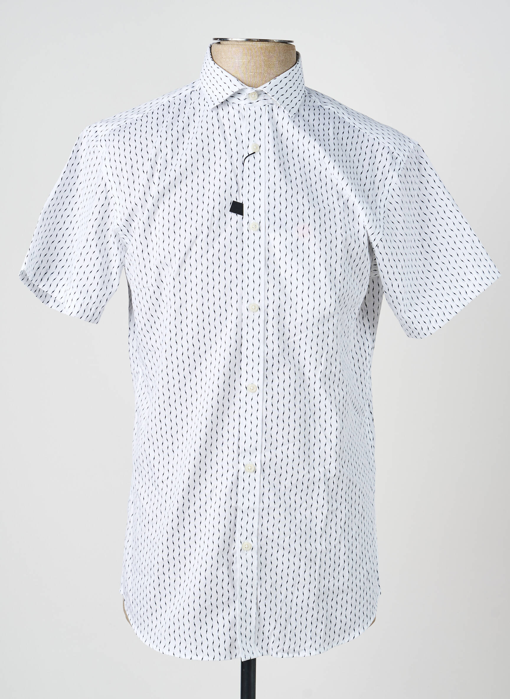 Trumpa rankovė marškiniai baltas JACK & JONES vyras