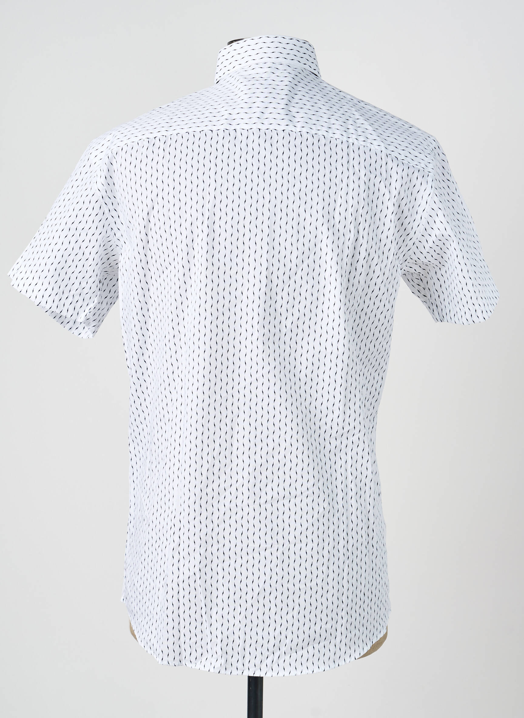 Trumpa rankovė marškiniai baltas JACK & JONES vyras
