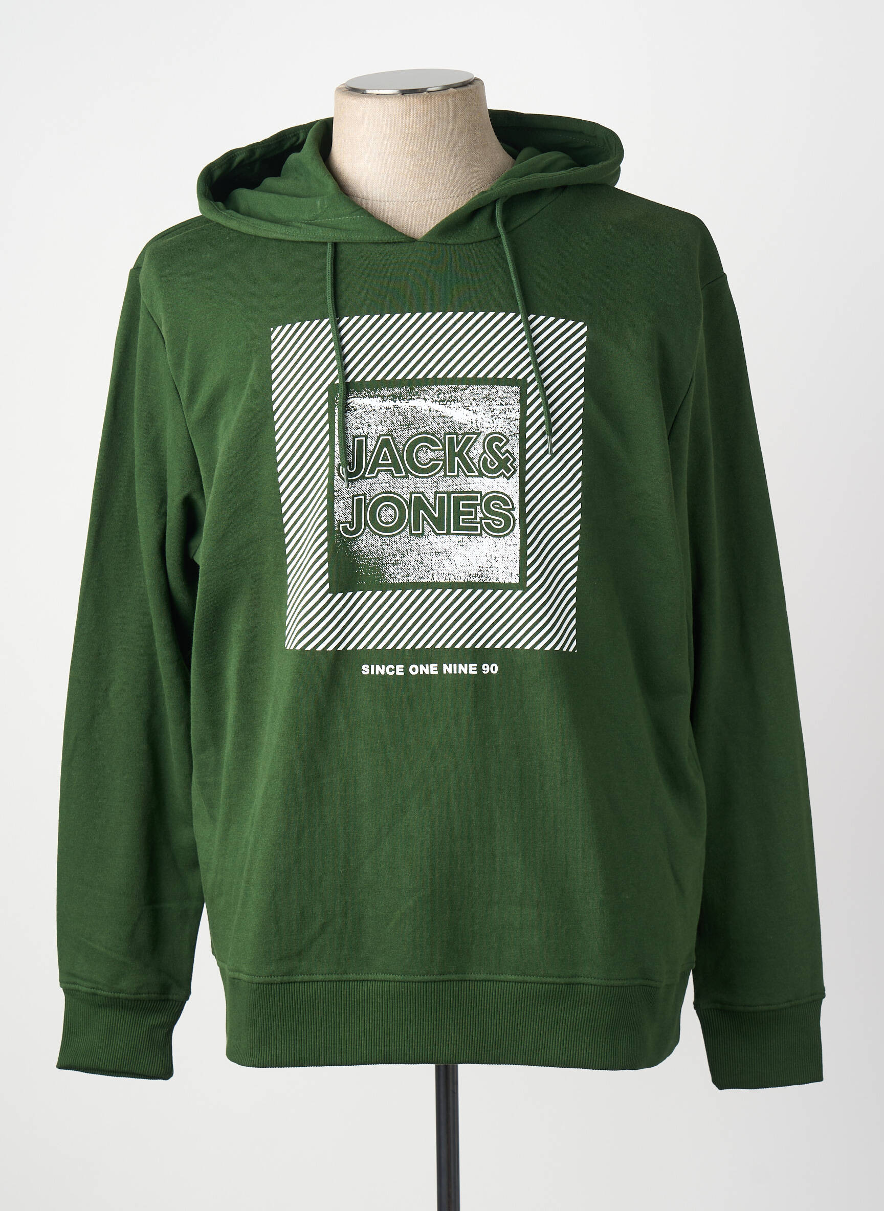 Kapišonas ilgos rankovės ilgos rankovės žalias JACK & JONES vyras