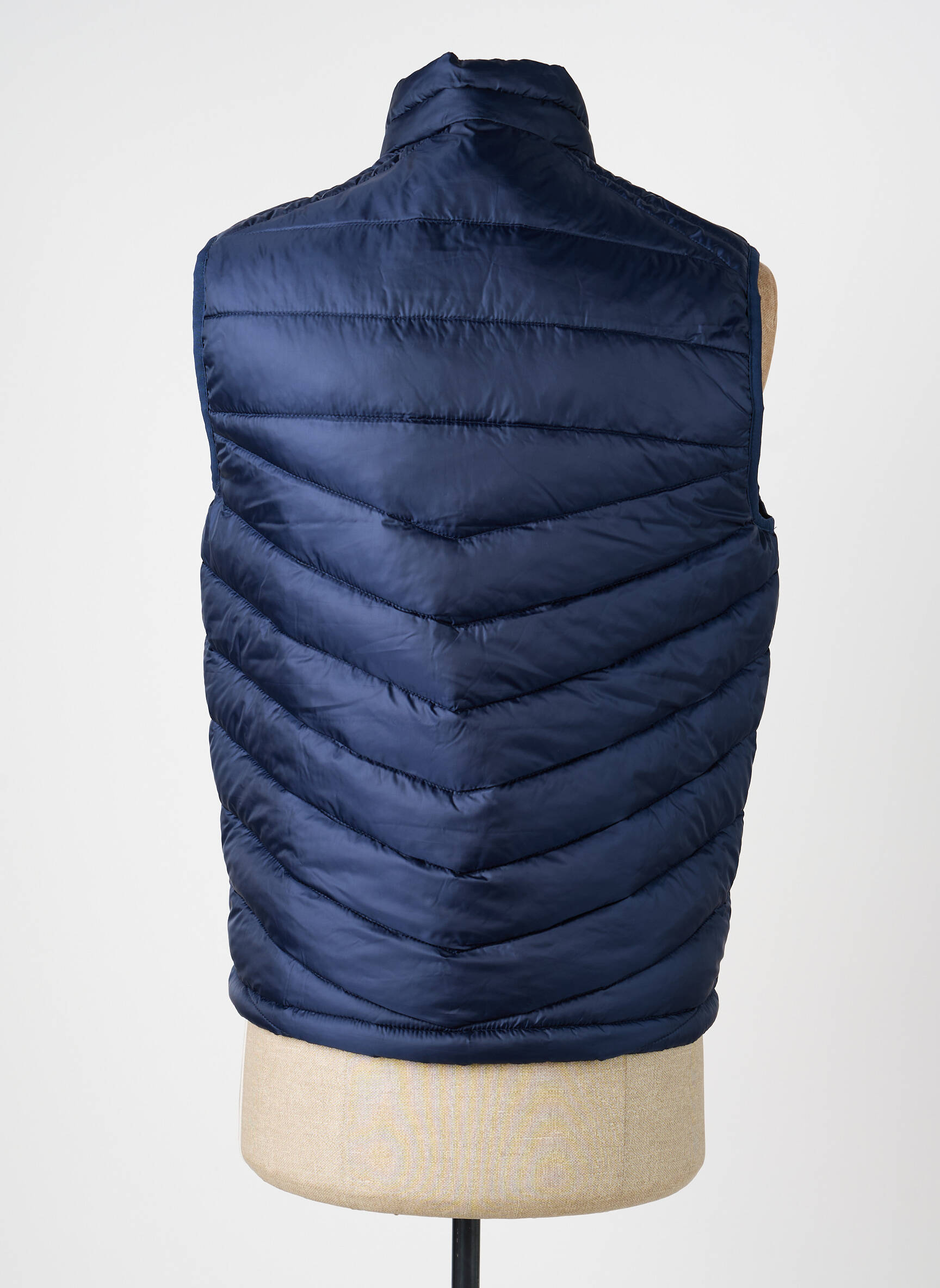Pūkinė striukė mėlyna JACK & JONES vyras