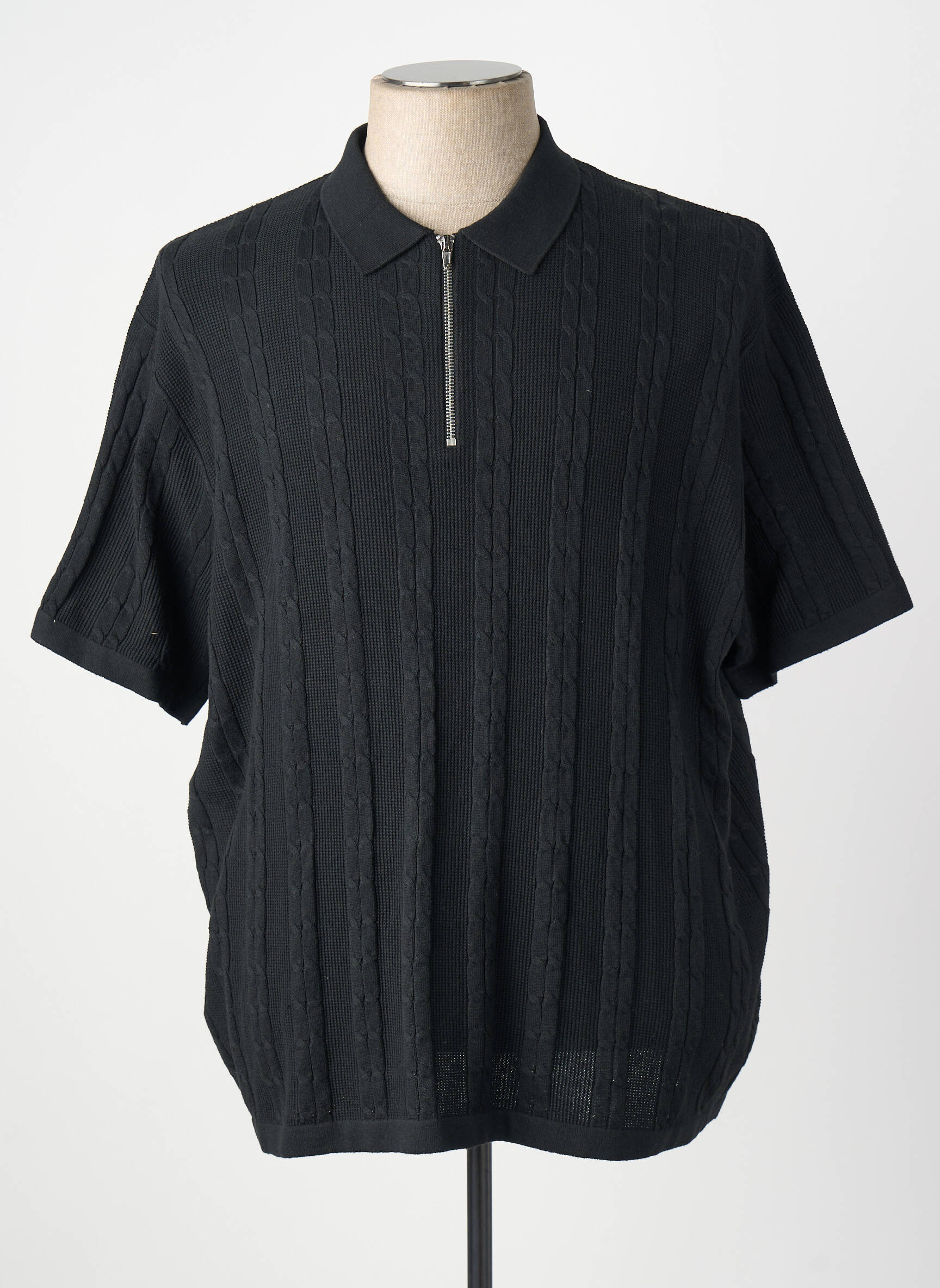 Polo juodas JACK & JONES vyras