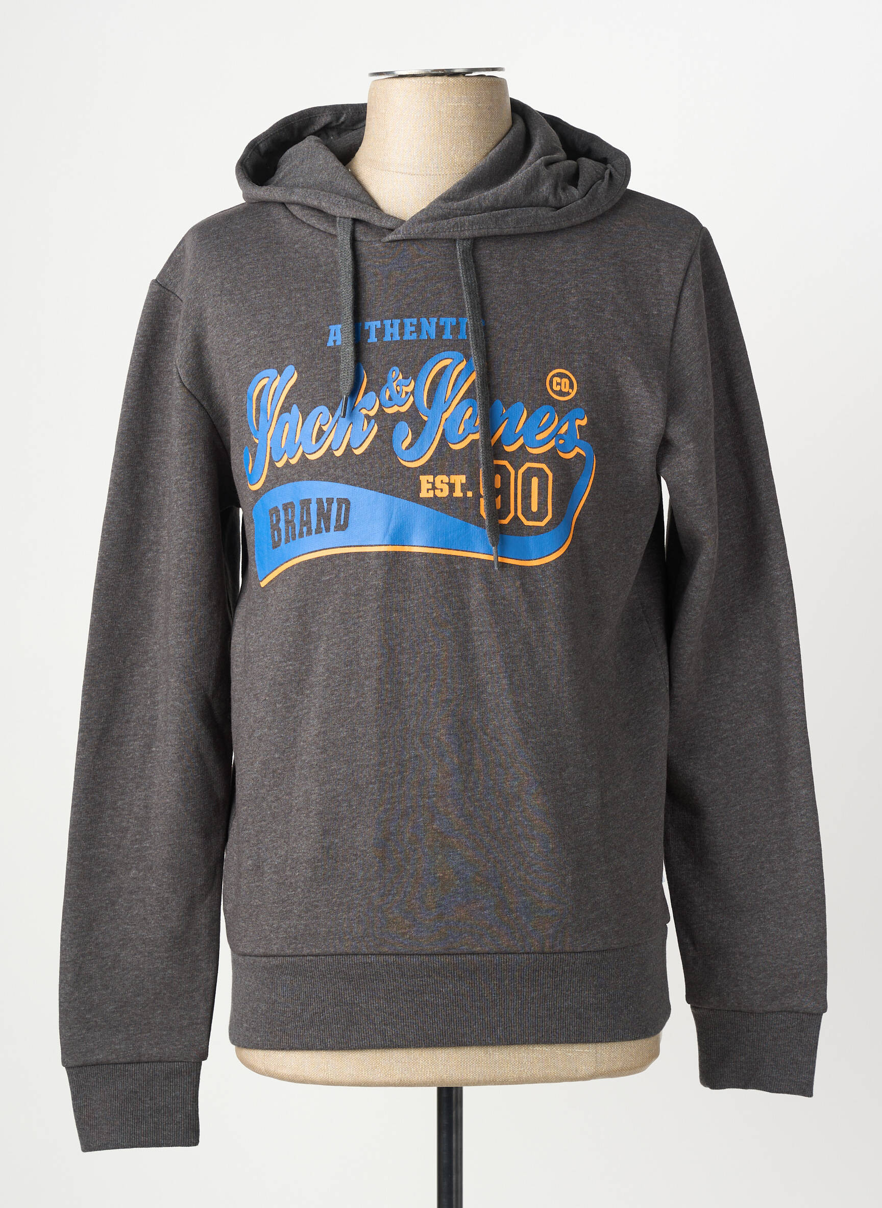 Kapišonas pilka JACK & JONES vyras