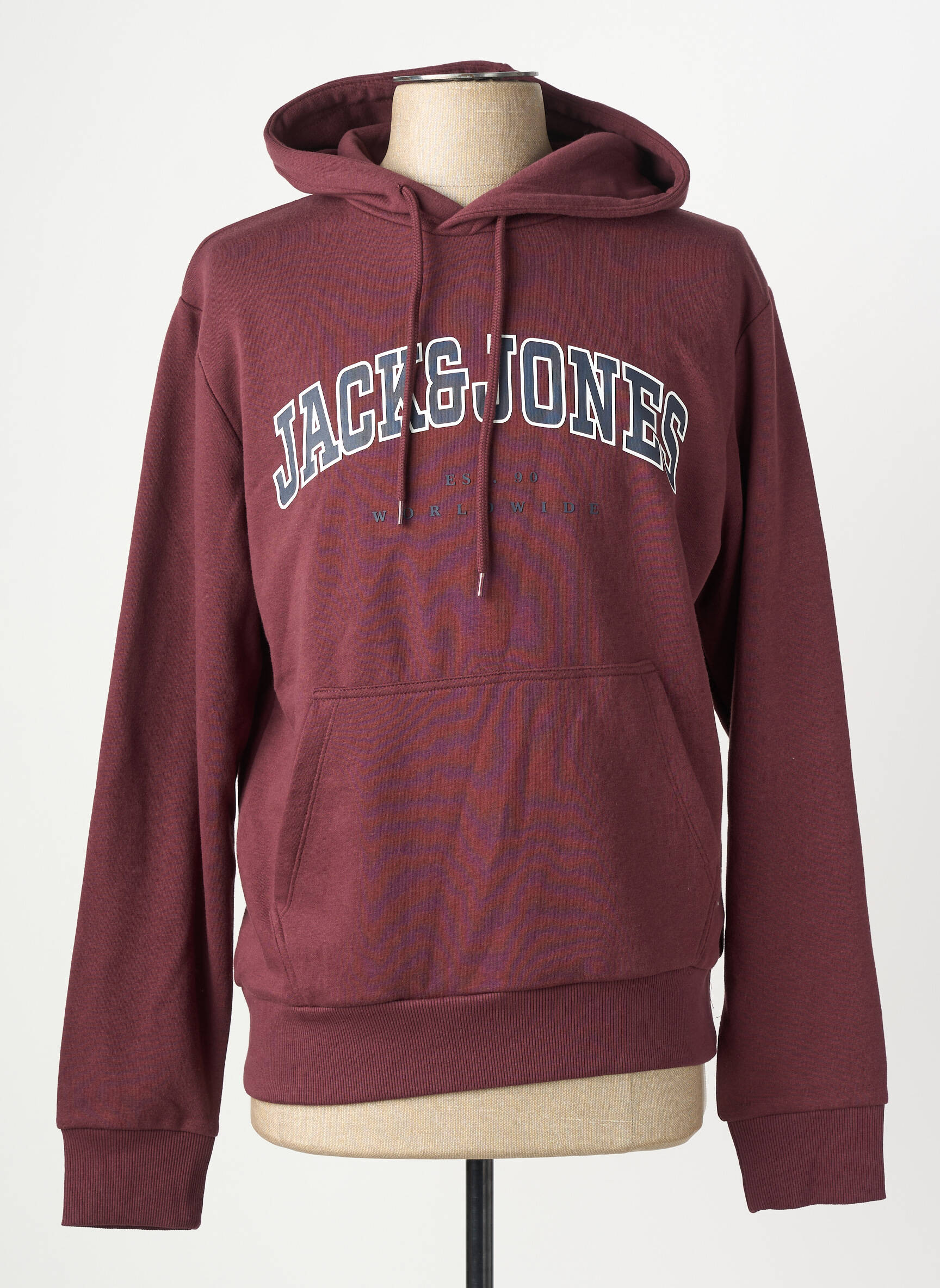 Kapišonas violetinis JACK & JONES vyras