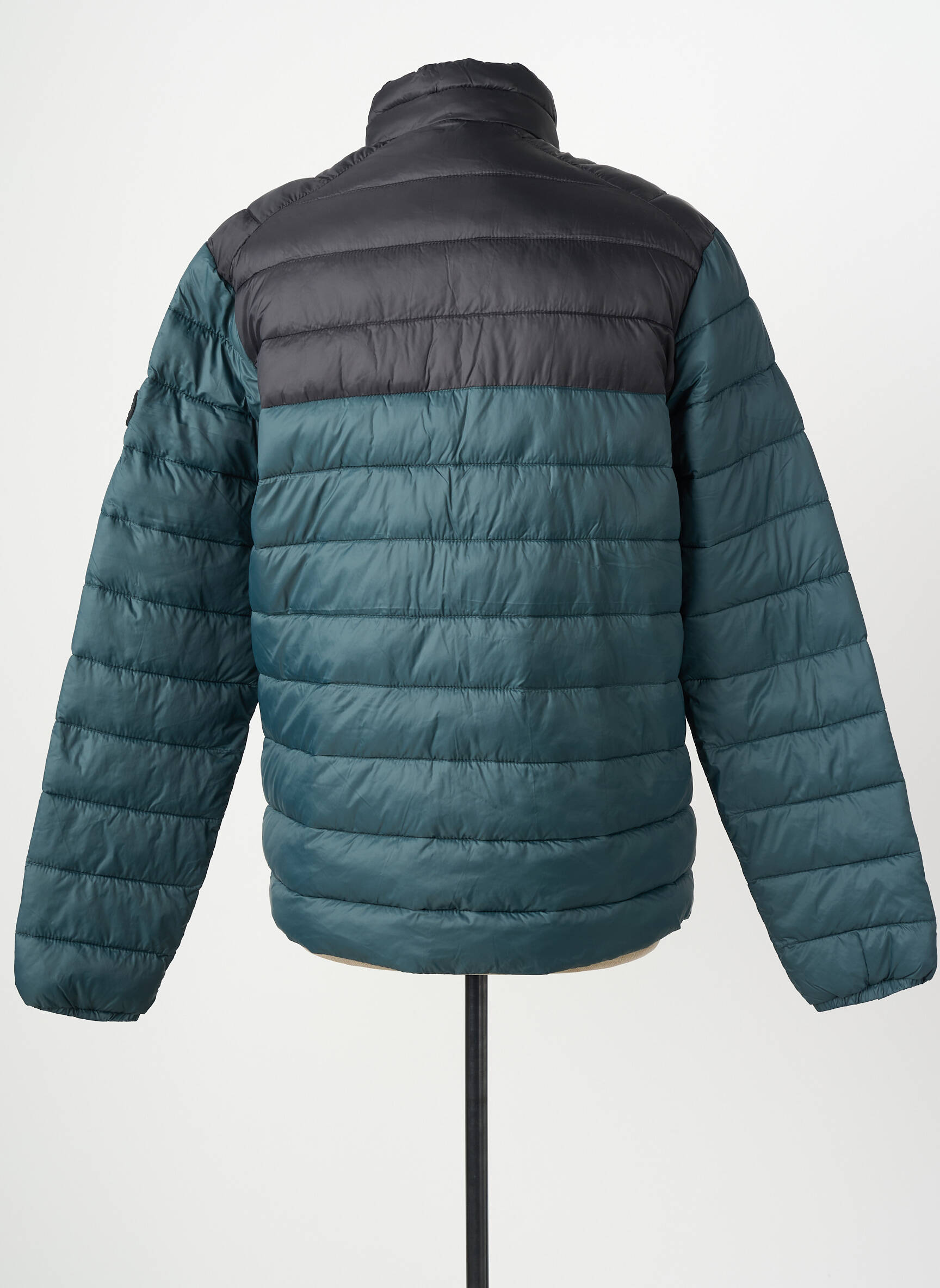 Pūkinė striukė žalias JACK & JONES vyras