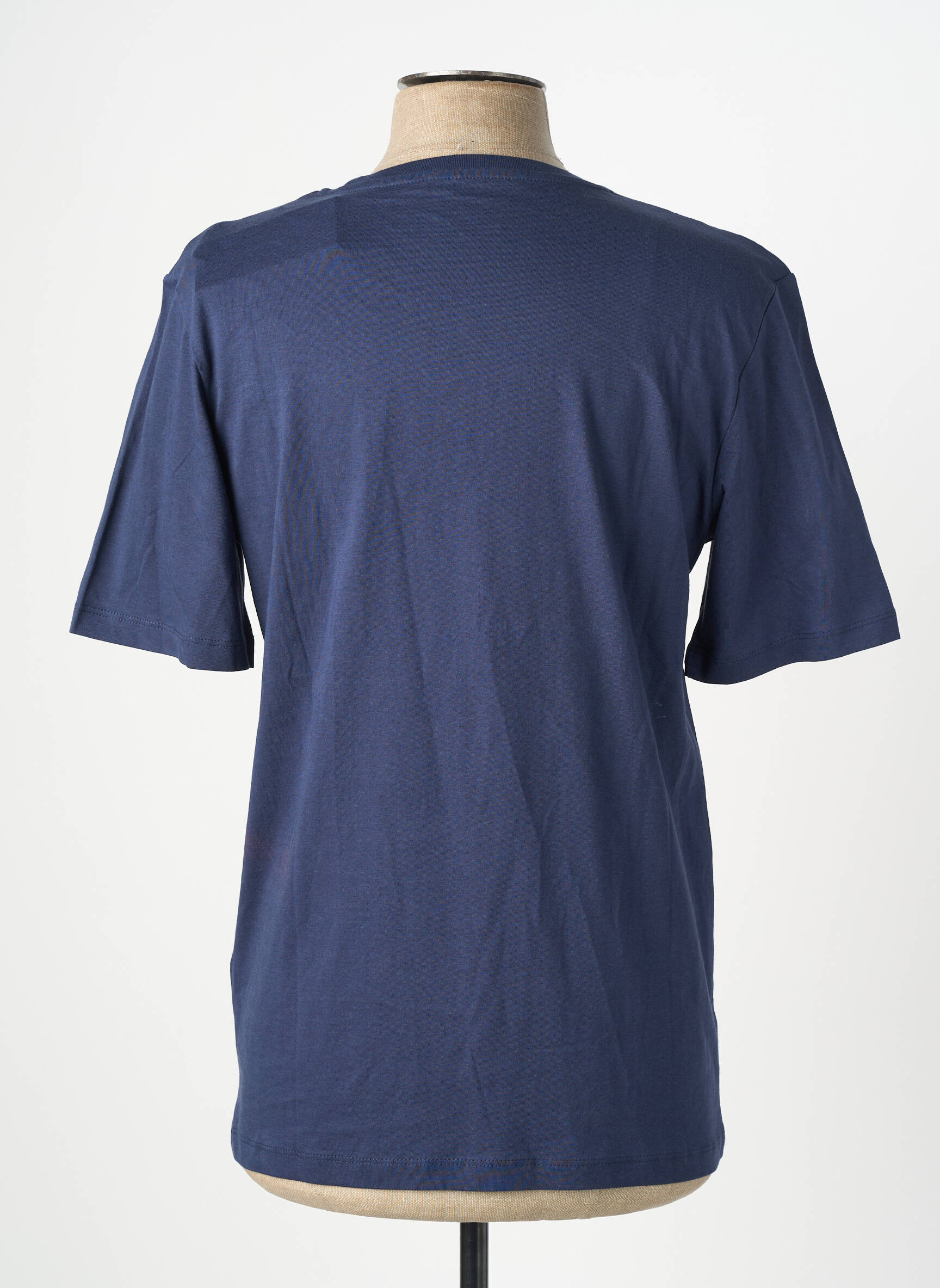 T-marškinys tiesi kirpimas mėlyna JACK & JONES vyras