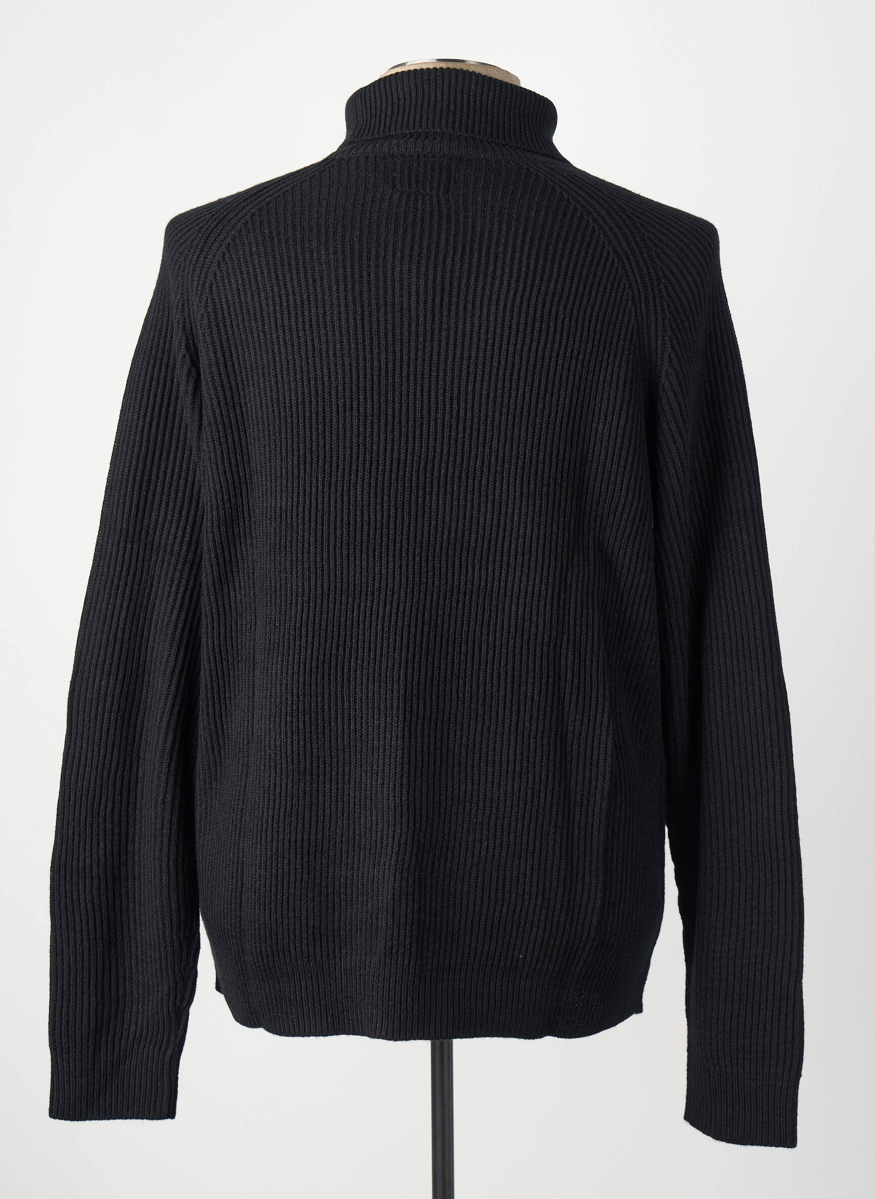 Megztinis su aukštu kaklu juodas JACK & JONES vyras