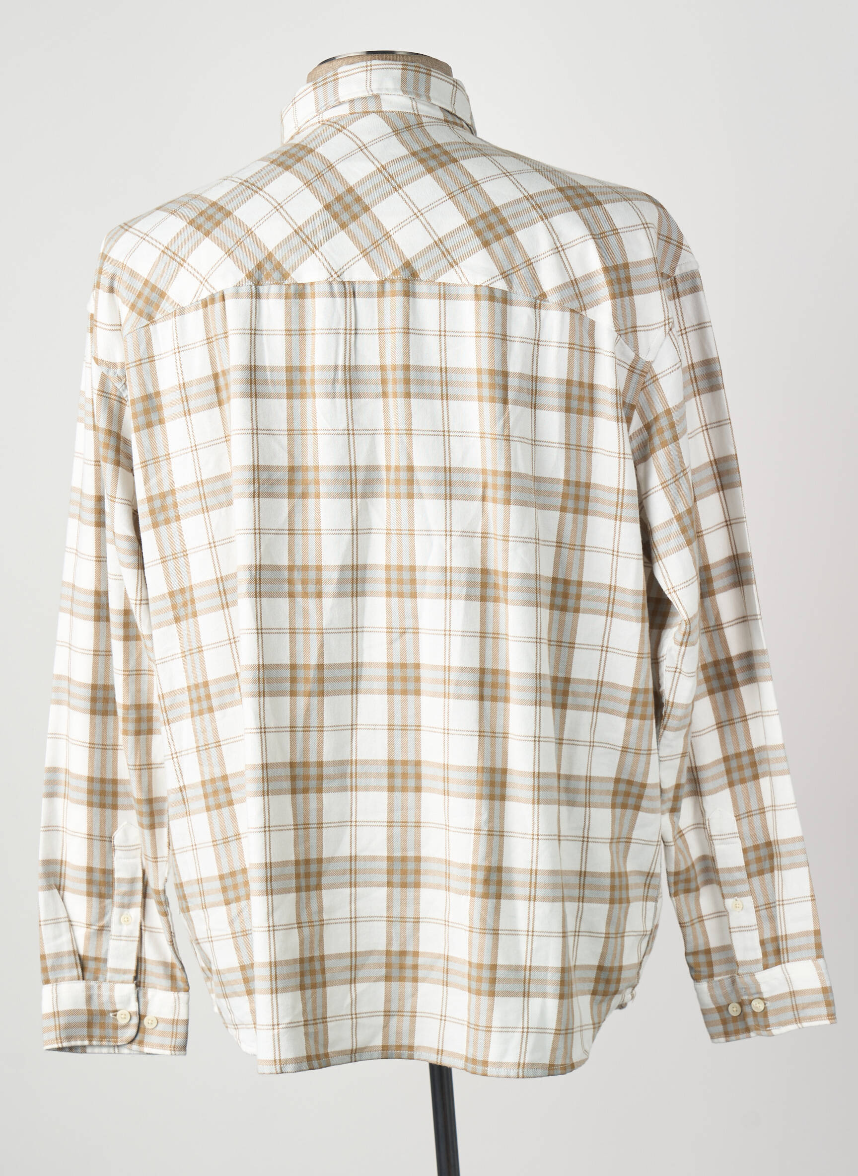 Ilgomis rankovėmis marškinys baltas JACK & JONES vyras