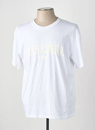 T-marškinys baltas JACK & JONES vyras