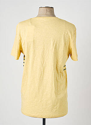T-marškinys geltona JACK & JONES vyras