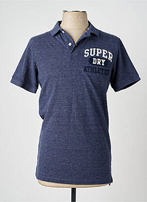 Polo trumpas rankovės trumpas rankovės mėlyna SUPERDRY vyras