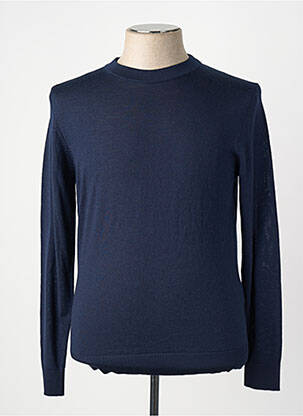 Megztinis mėlyna JACK & JONES vyras