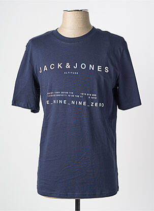T-marškinys trumpas rankovės trumpas rankovės mėlyna JACK & JONES vyras