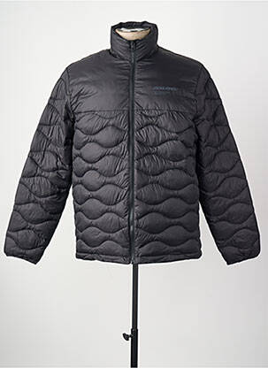 Pūkinė striukė ilgos rankovės juodas JACK & JONES vyras