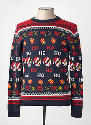 Megztinis mėlyna JACK & JONES vyras