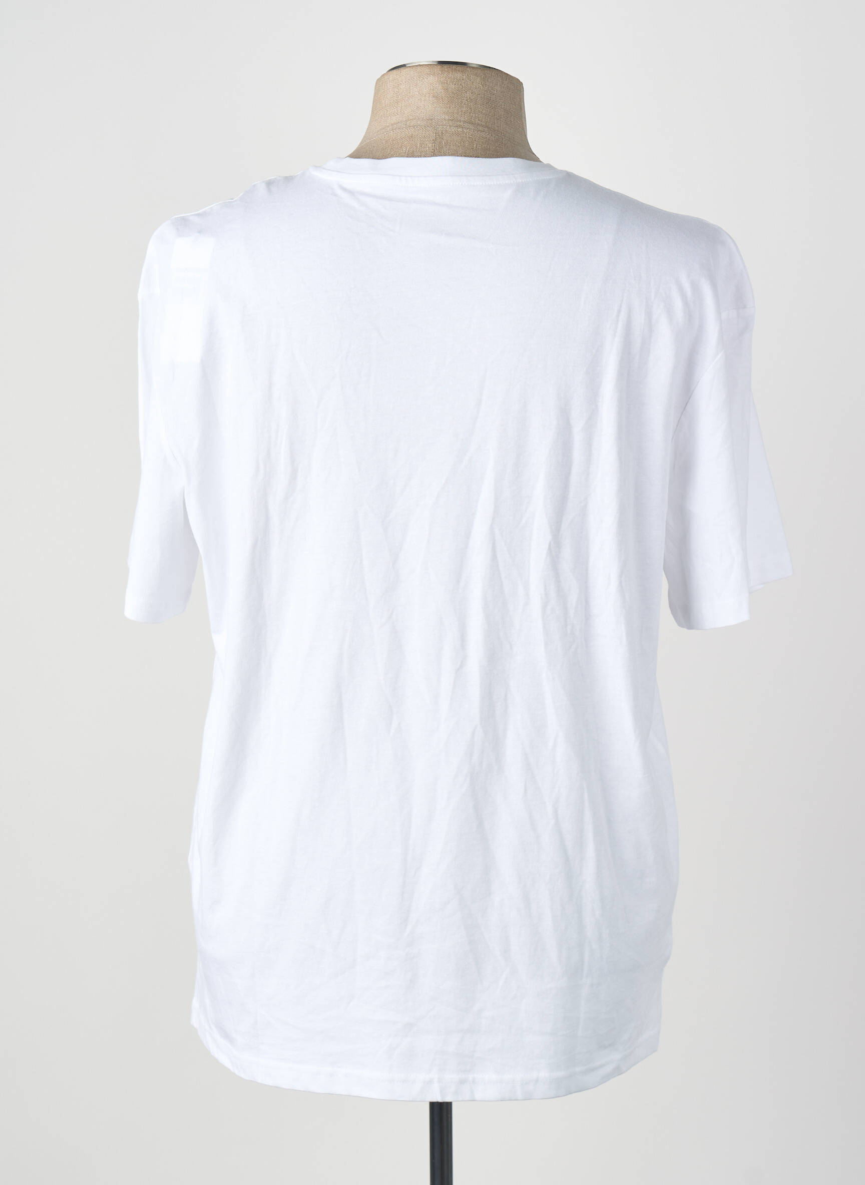 T-marškinys baltas JACK & JONES vyras
