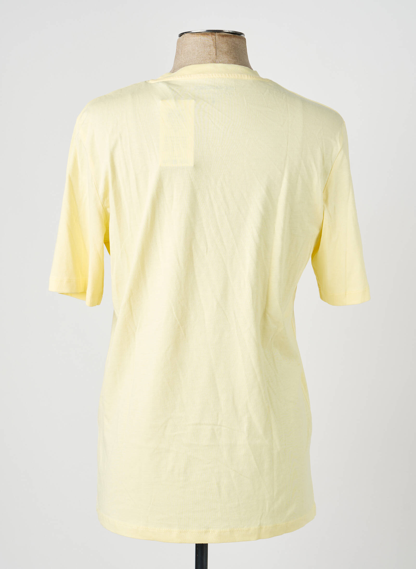 T-marškinys geltona JACK & JONES vyras