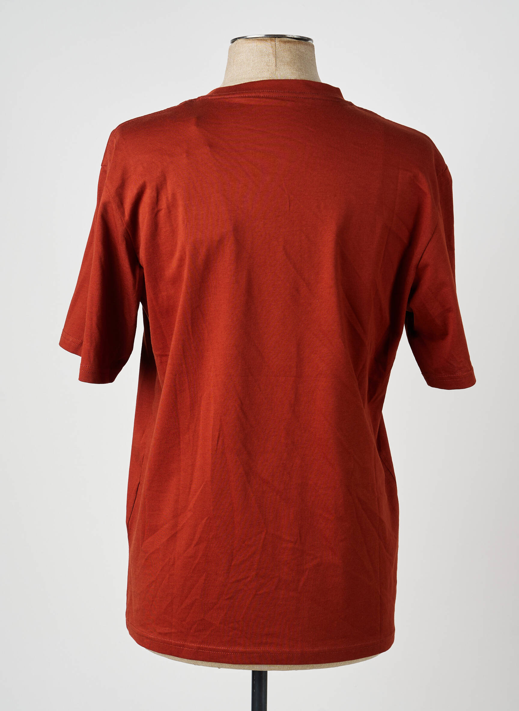 T-marškinys raudona JACK & JONES vyras
