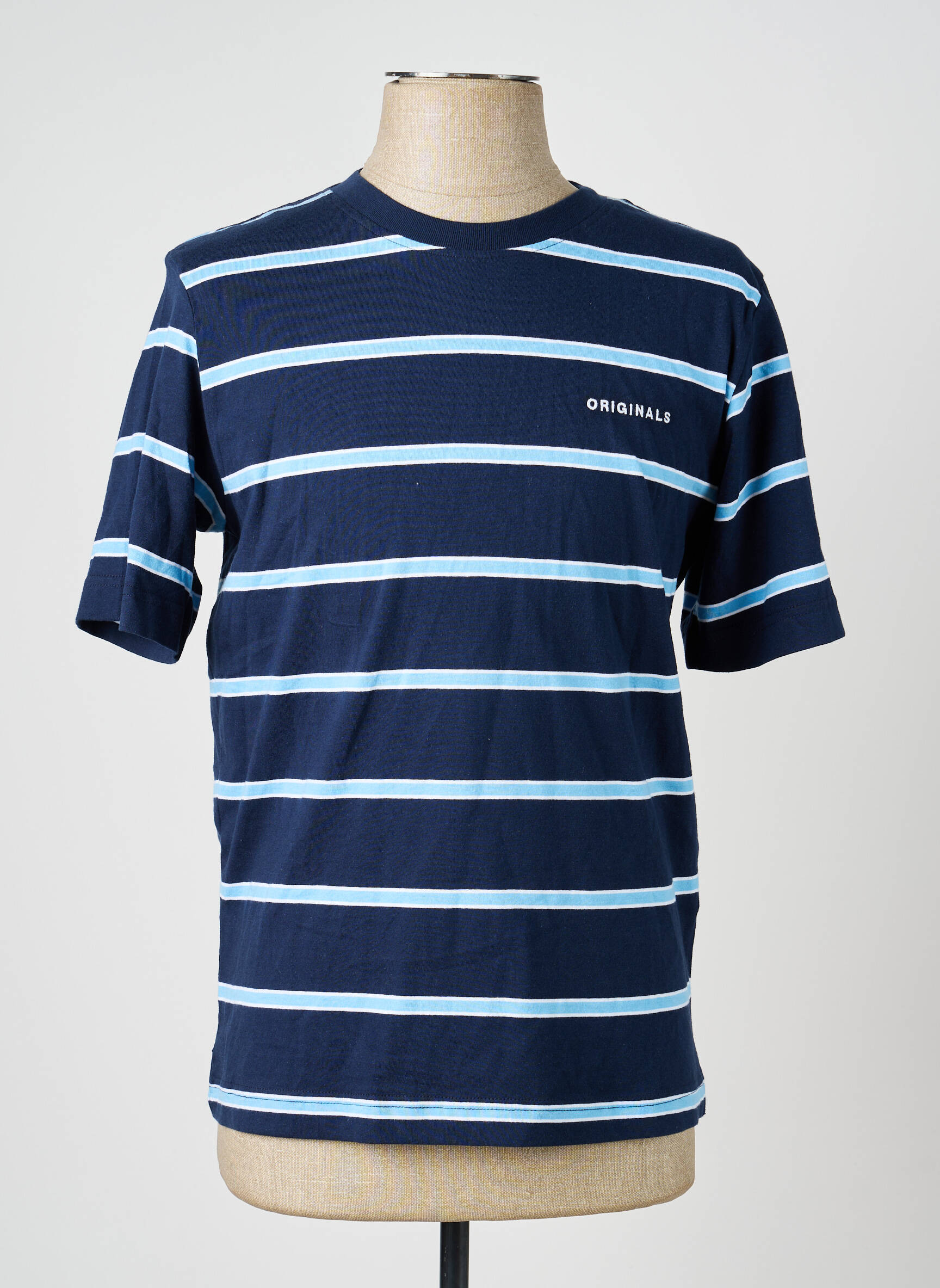 T-marškinys mėlyna JACK & JONES vyras
