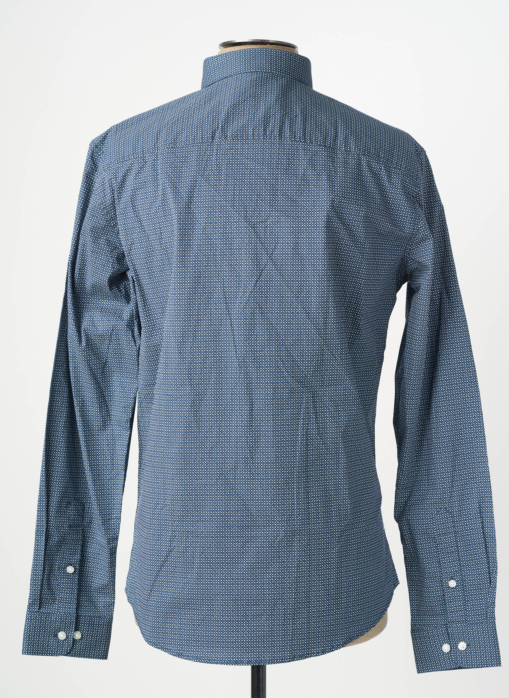 Ilgomis rankovėmis marškinys mėlyna JACK & JONES vyras