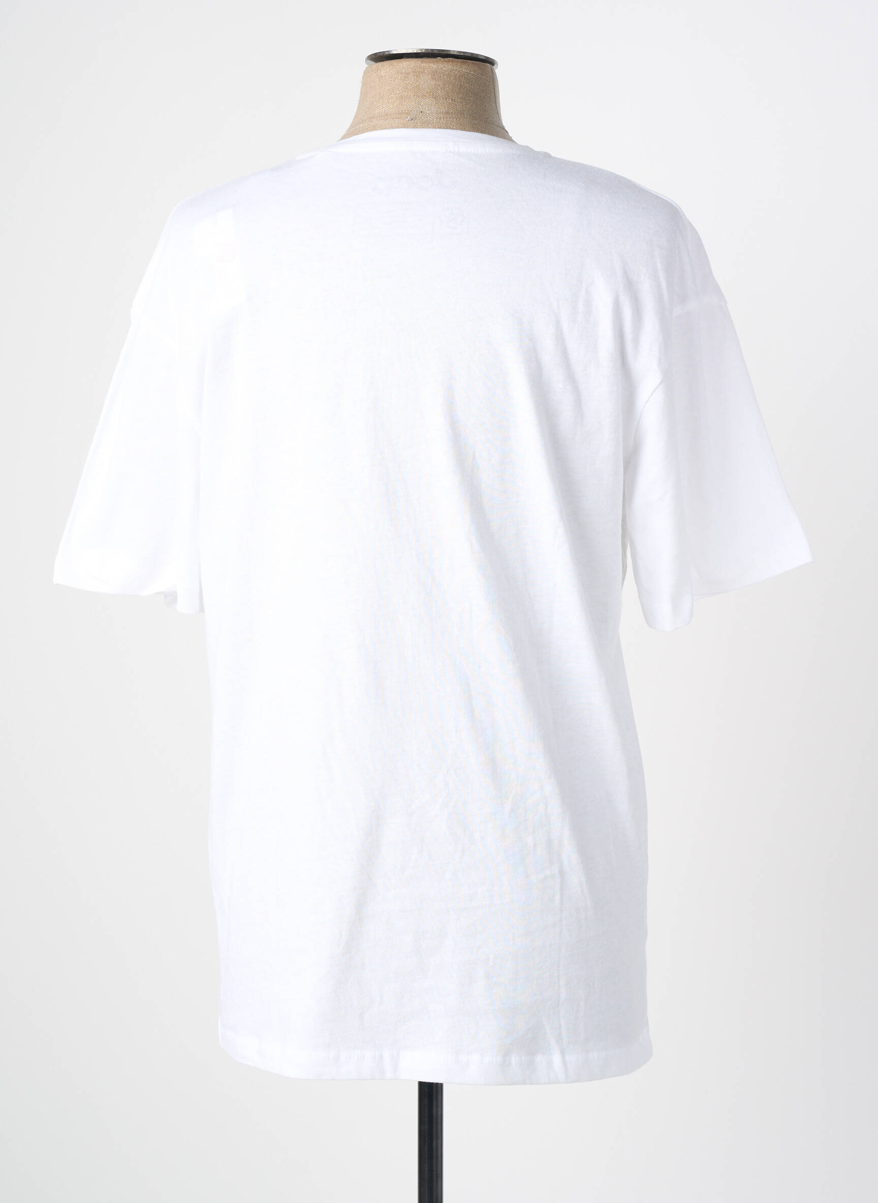 T-marškinys baltas JACK & JONES vyras
